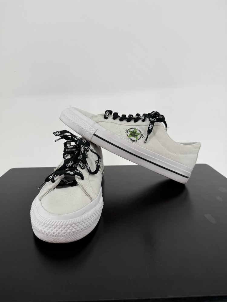 Converse One Star Pro Monster Airbrush Skate Shoes for Men Size 7