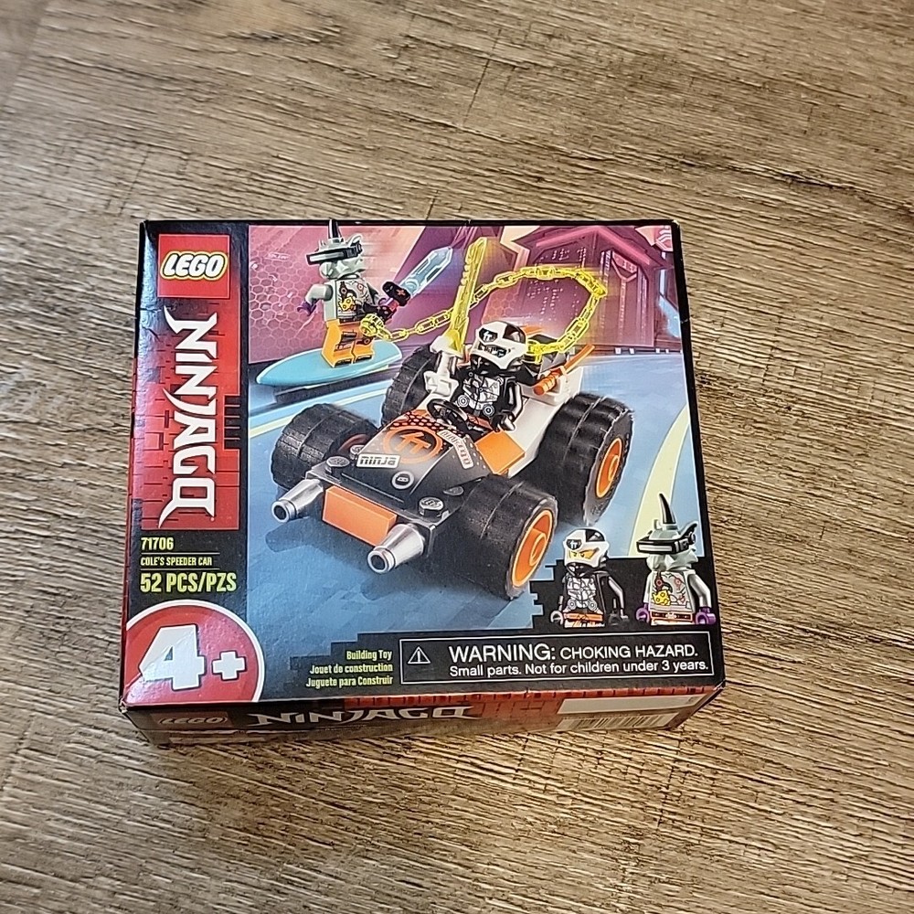 LEGO Ninjago 71706 Cole's Speeder Car Brand New Sealed