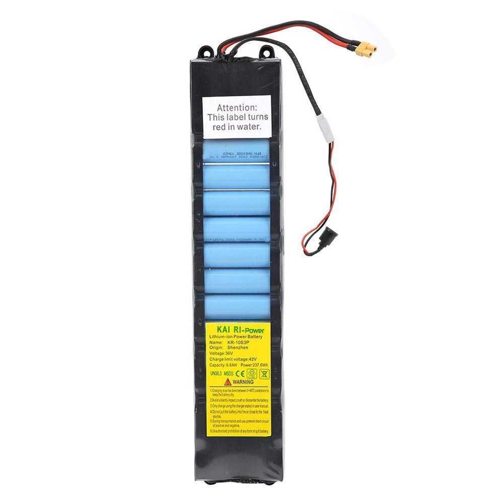 VGEBY Rechargeable Replacement Battery 36V 6600mah M365 Scooter Battery Pack ...