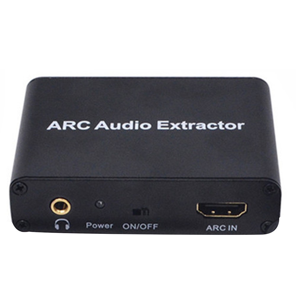 HDMI ARC Audio Extractor DAC to RCA Coax SPDIF 3.5mm Output Converter