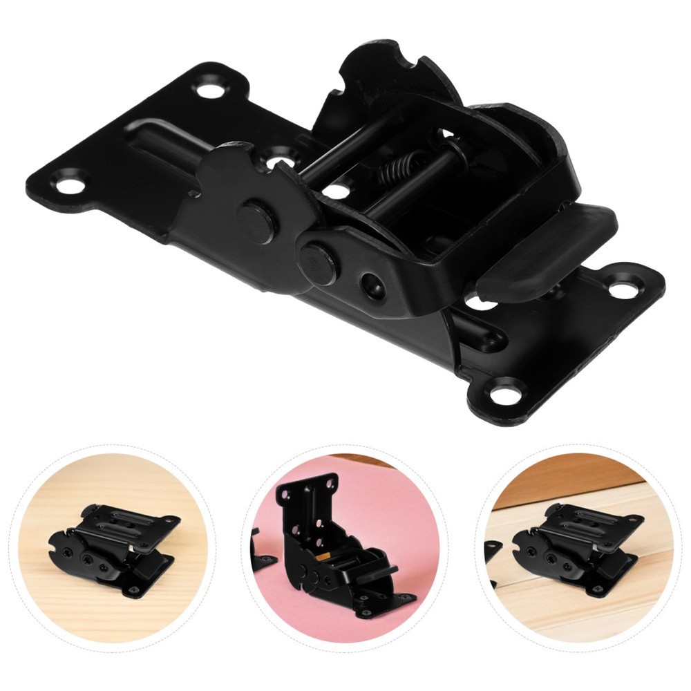 4 Pcs Hidden Folding Hinge Hardware Accessories 180 Degree Locking