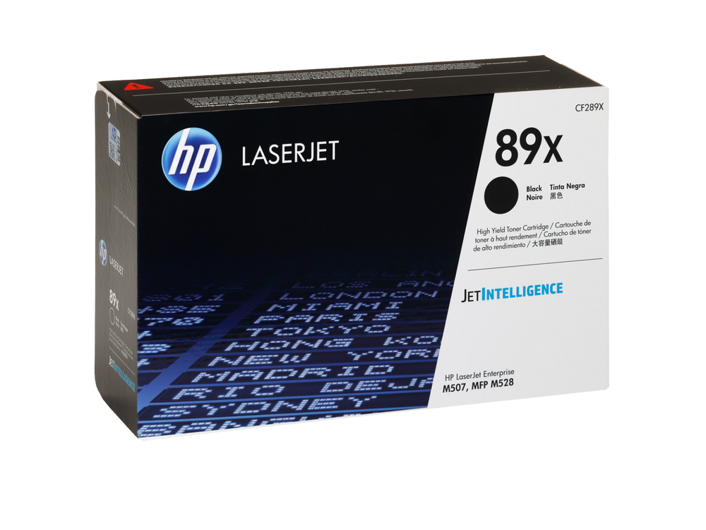 Genuine HP 89X High Yield Black Toner 10K CF289X LaserJet Pro M501 M506 NEW OEM