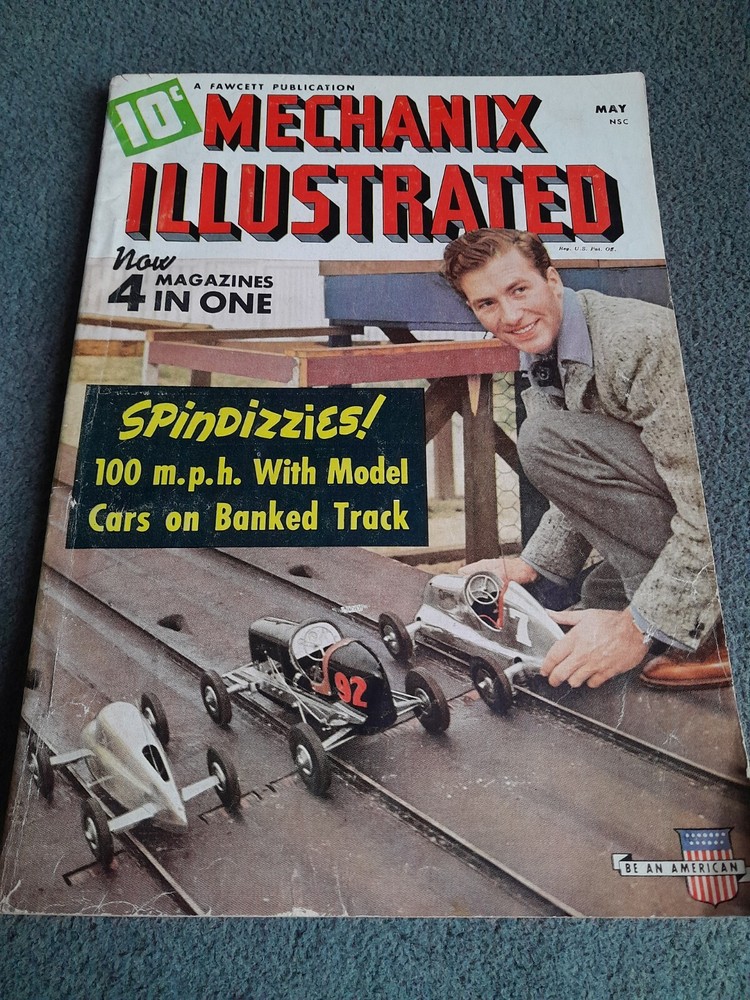 Vintage Pulp Cover Advertising Mechanix Illustrated May 1941