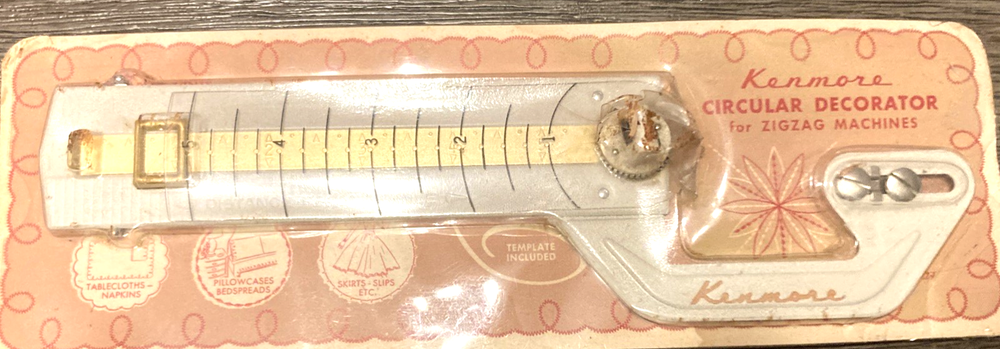 Vintage Kenmore Circular Decorator For Zigzag  Machines/In Original Packaging