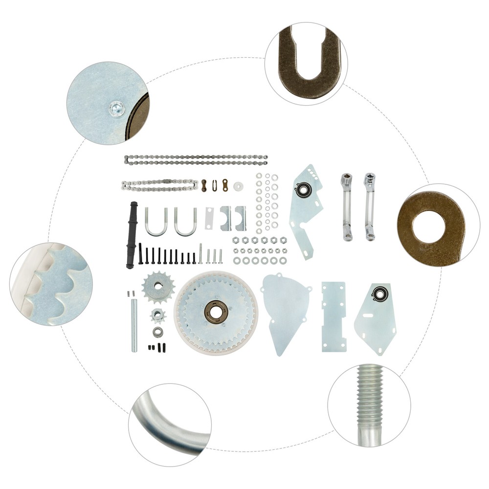 2-Stroke 100cc Bicycle Motor Kit Conversion Bike Petrol Gas Engine Set