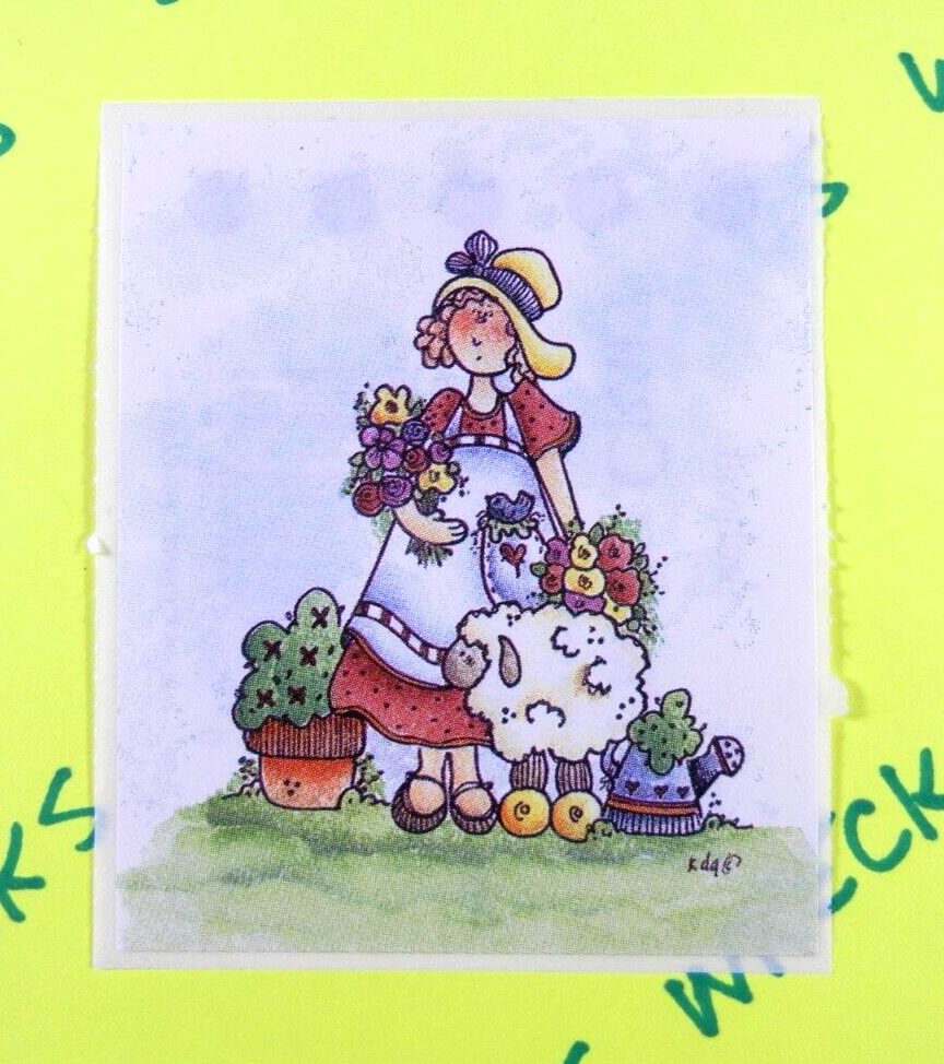 Provo Craft Garden Gal Stickers Sheet