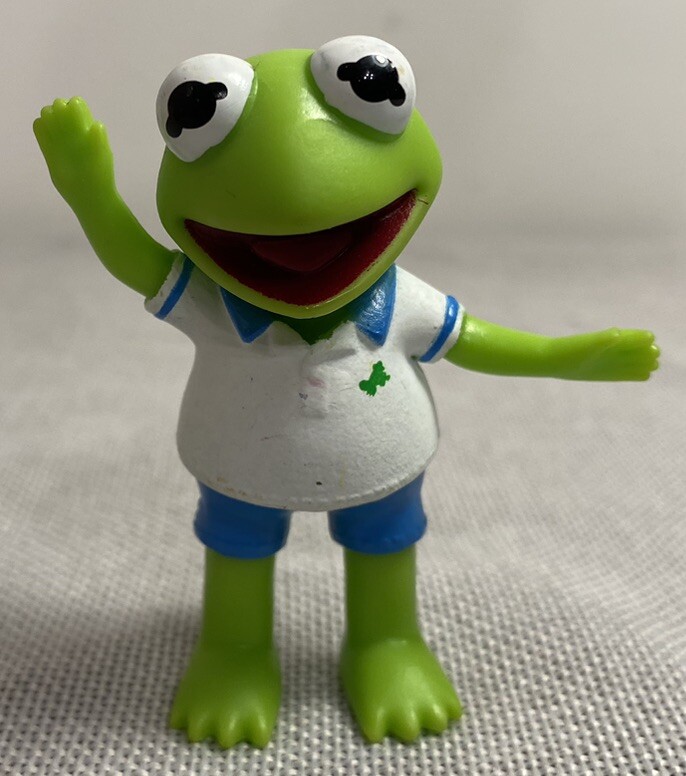 Disney Junior Muppet Babies Kermit the Frog Collectible Toy Figurine