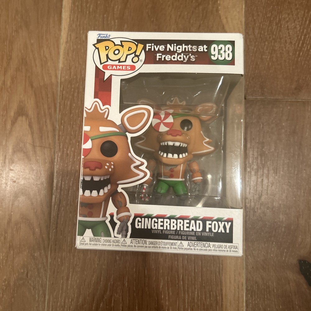 Holiday Gingerbread Foxy Funko Pop Five Nights at Freddy's #938