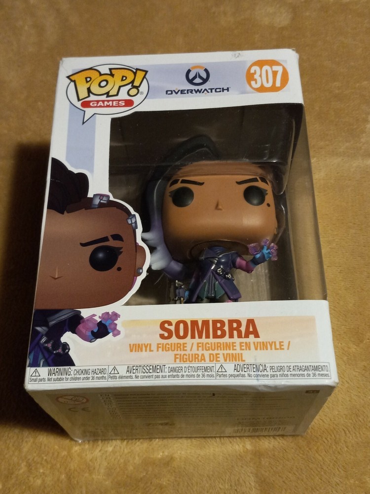 Funko Pop Overwatch Sombra Vinyl Figure #307 New Bin 21/14