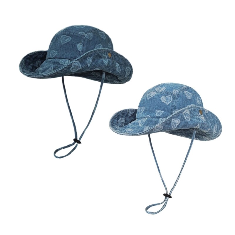 Mountaineering Bucket Hat with Drawstring for Outdoor Adventures