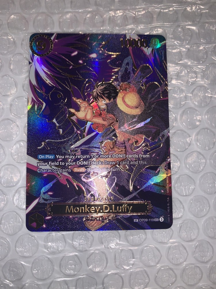 Monkey D Luffy SP OP09-119 [SP OP13] Carrying on His Will One Piece  English