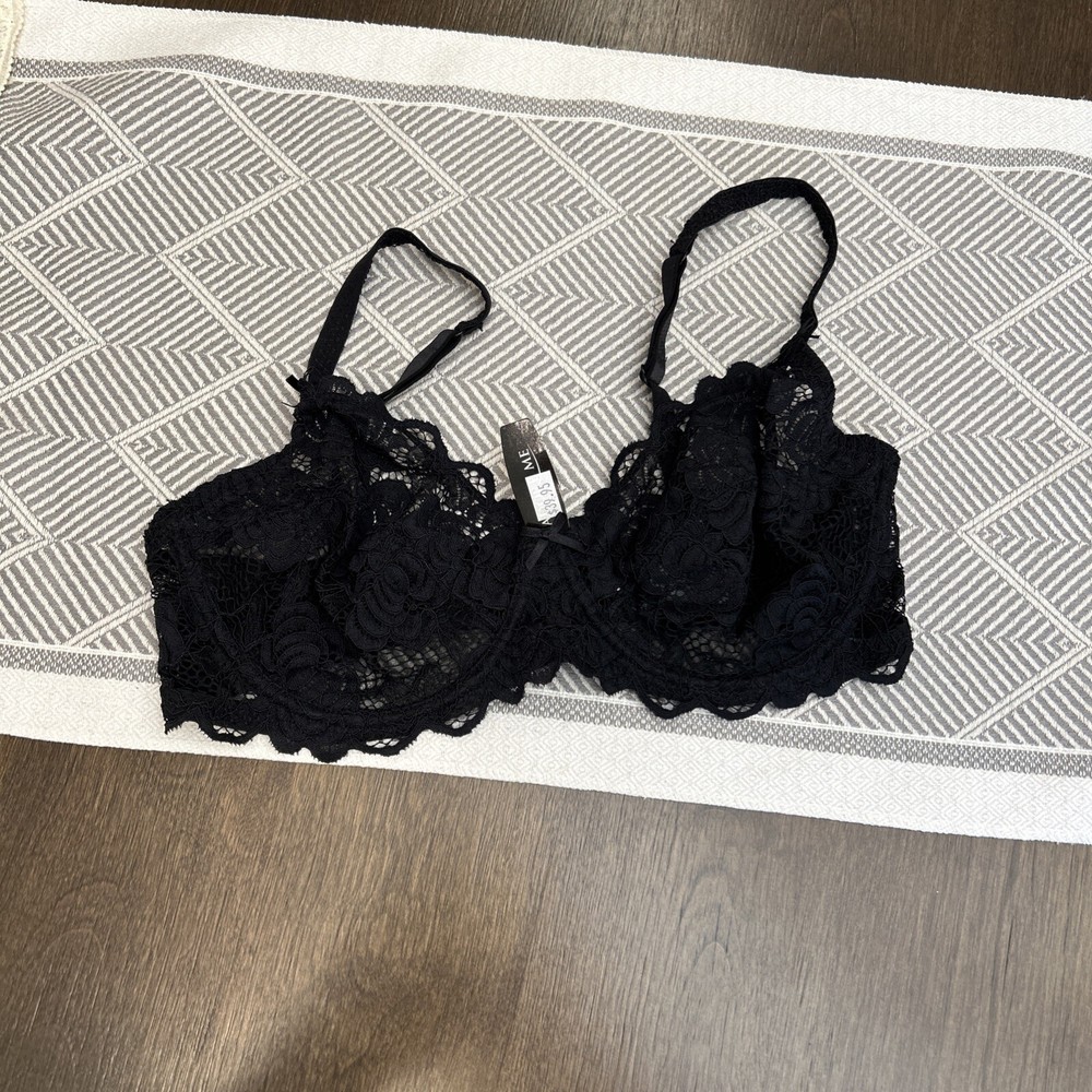 Adore Me Underwire Full Bra size 34DD Black