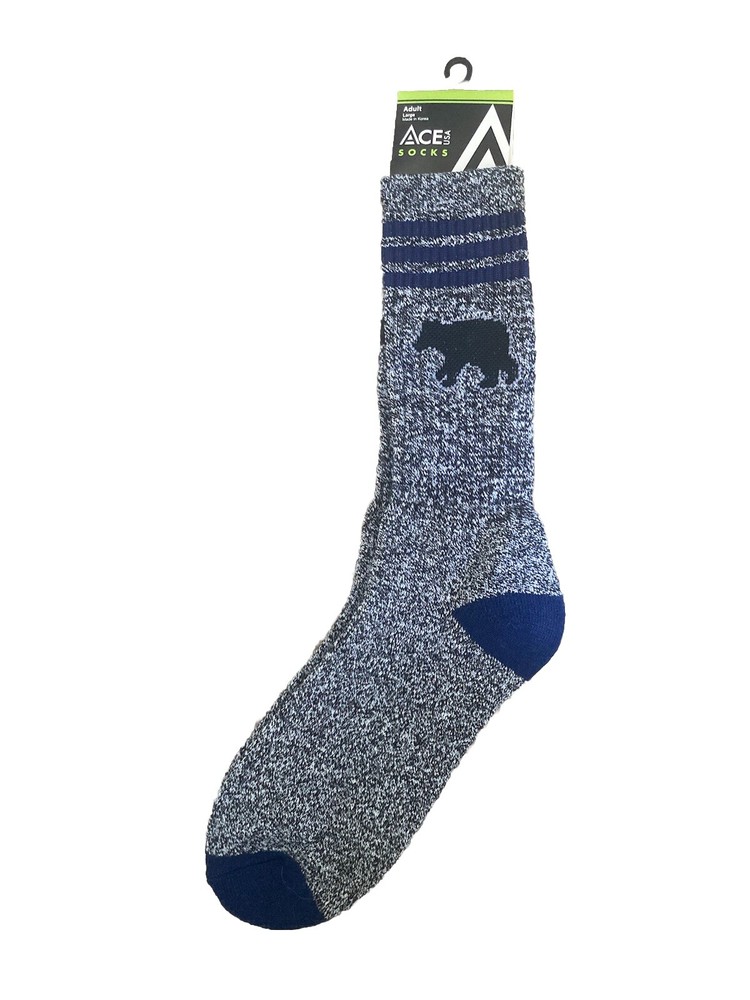 Ace USA 3 Stripe Bear Towel Sock - Unisex