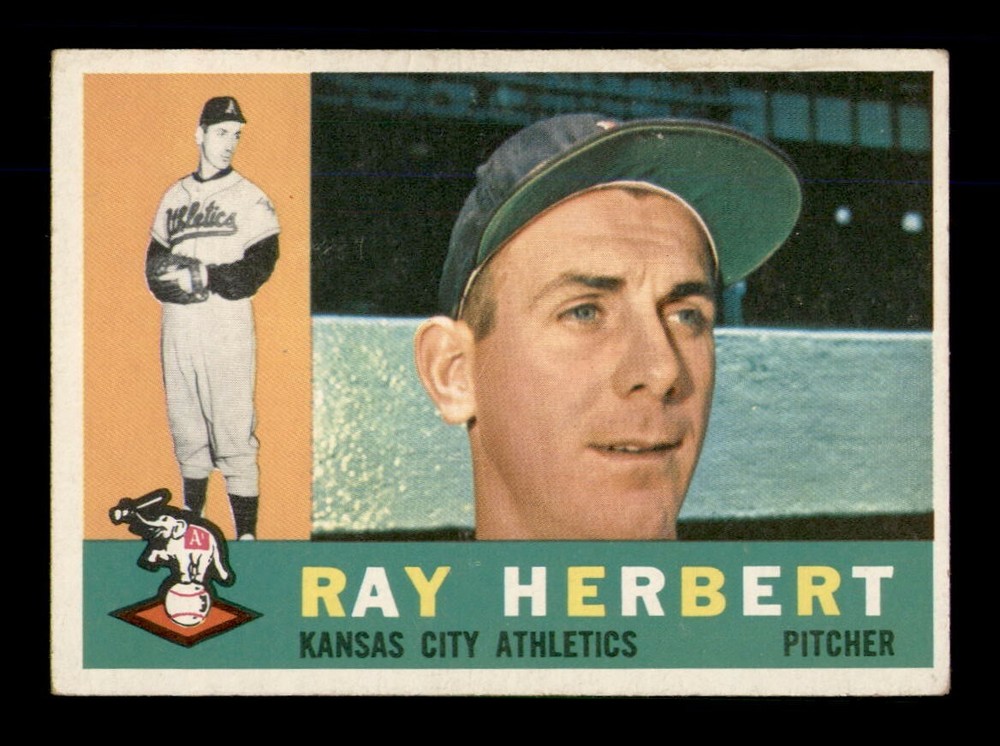 1960 Topps Set Break #252 Ray Herbert EX *OBGcards*