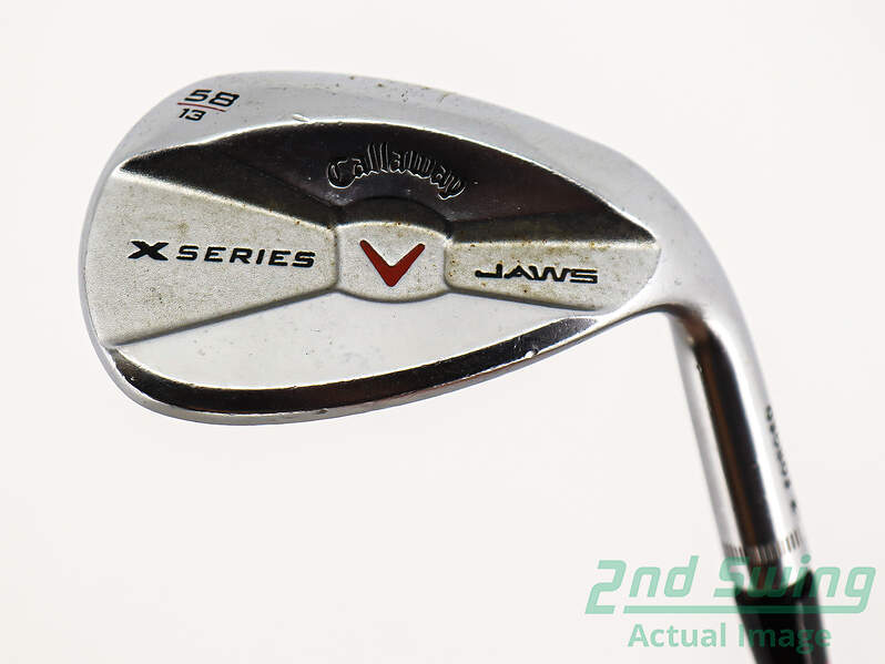 Callaway X Series Jaws Chrome 58° Lob Wedge Steel Flex Right 35in
