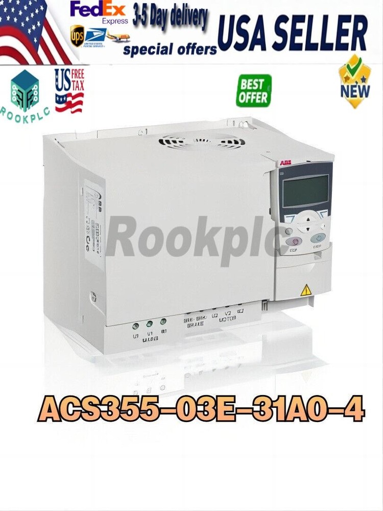 ACS355-03E-31A0-4 ABB Inverter Pn 15kW,12n 31A IP20【New and Sealed】-No Keypad