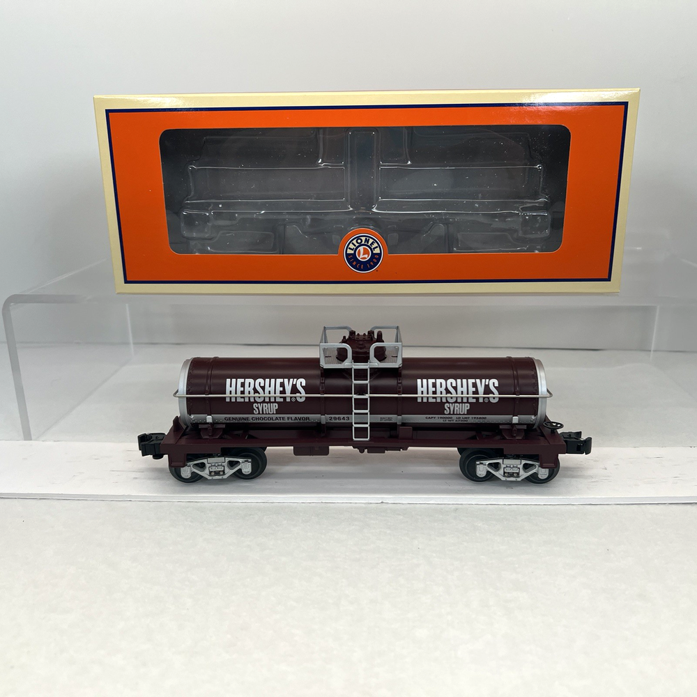 Lionel O Gauge Hersheys Chocolate Syrup Tank Car New #29643