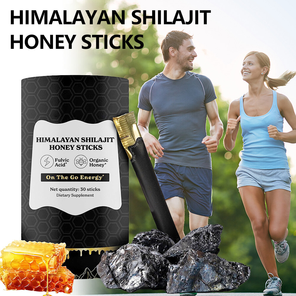 Pure Himalayan Shilajit Sticks with Organic Honey for Natural Sweetness