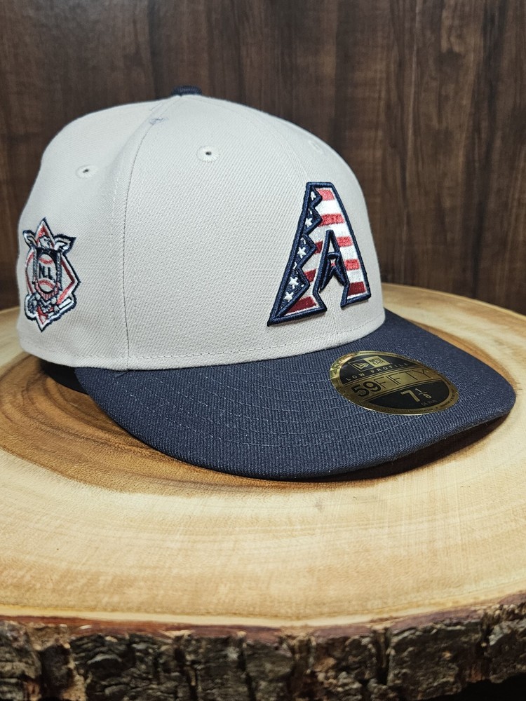 Arizona Diamondbacks 4th Of July New Era Fitted Cap Size 7 1/8 MLB