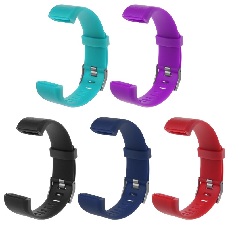 for ID115 PLUS Wristband Silicone Strap Sweatproof Anti-scratch Band