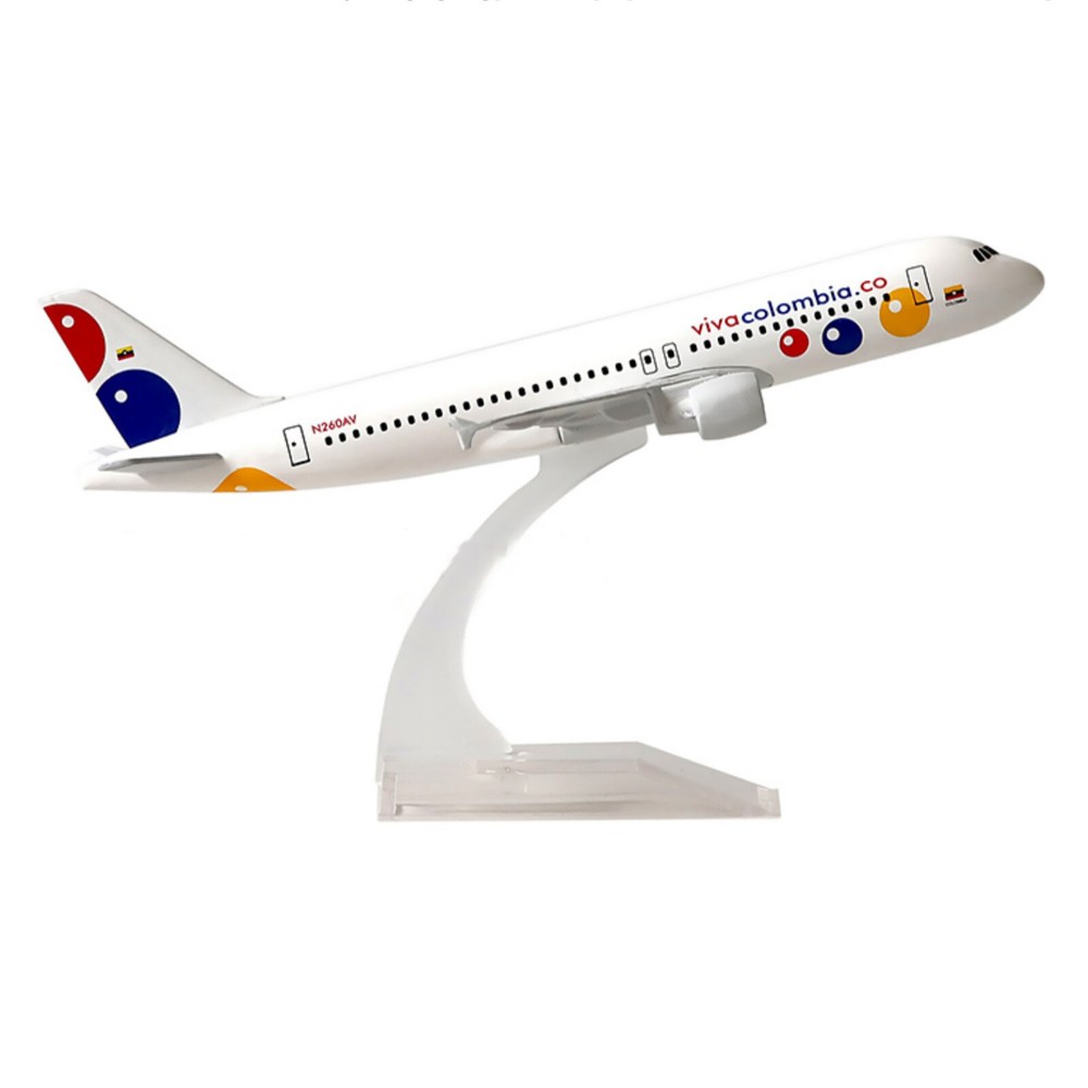 1:400 Scale Columbia A320 Model Airplane Alloy Model Plane Collection Gifts