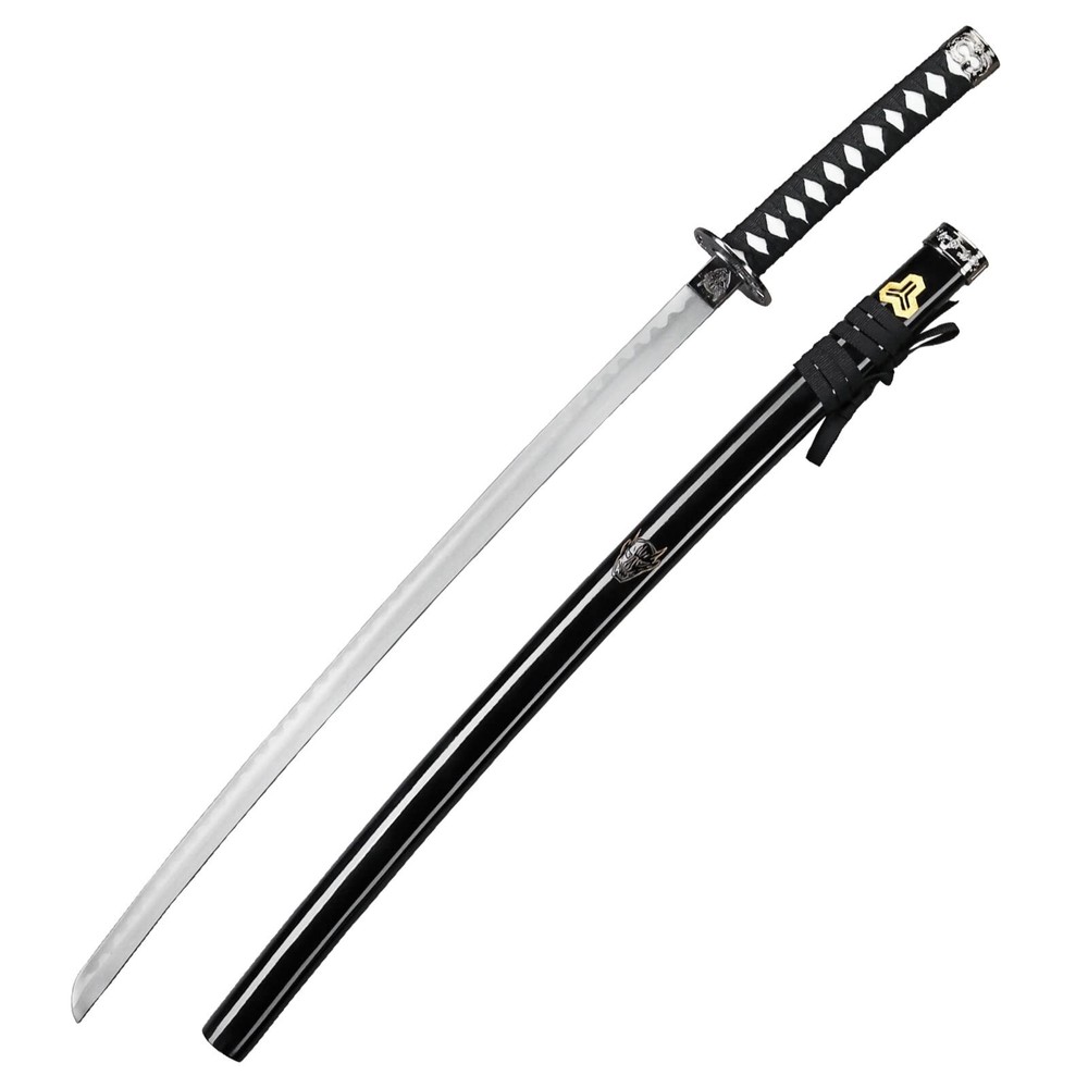 Munetoshi Hattori Hanzo Kill Bill Samurai Katana Sword with Devil Symbol Movi...