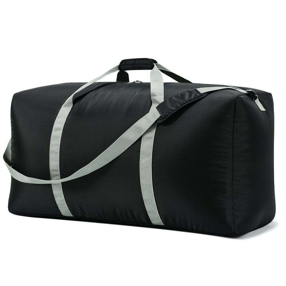 105L Extra Large Duffel Bag 32.5 inch Lightweight Luggage for Travel-Black