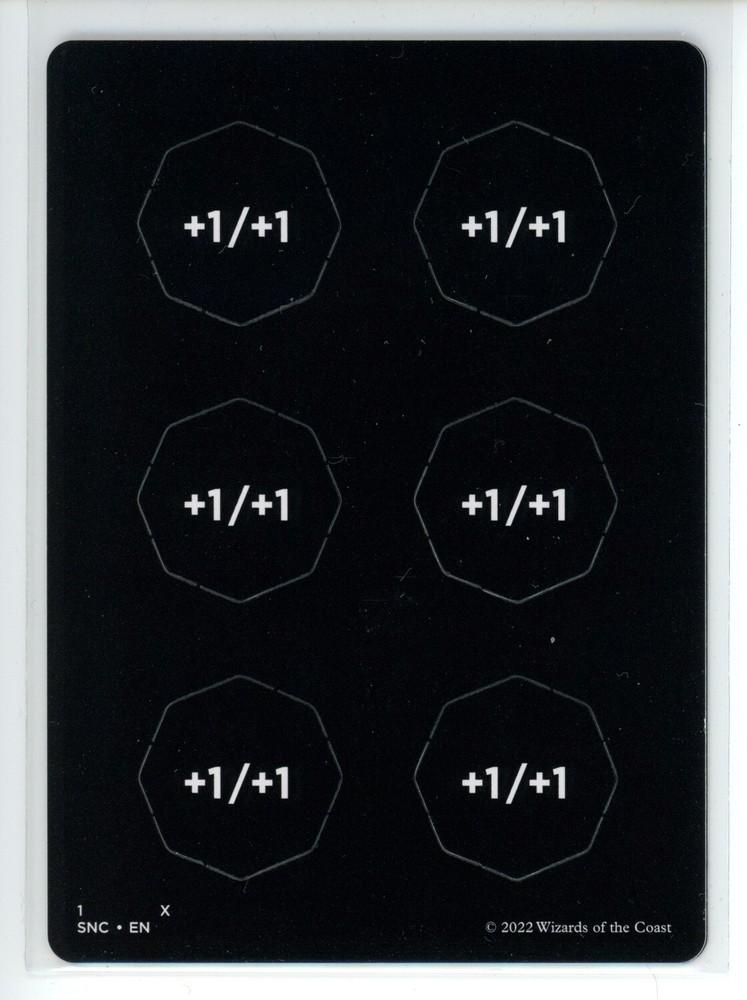 PUNCH CARD TOKEN (1 // 2) Streets of New Capenna #1 SNC(NM+)(MTG)