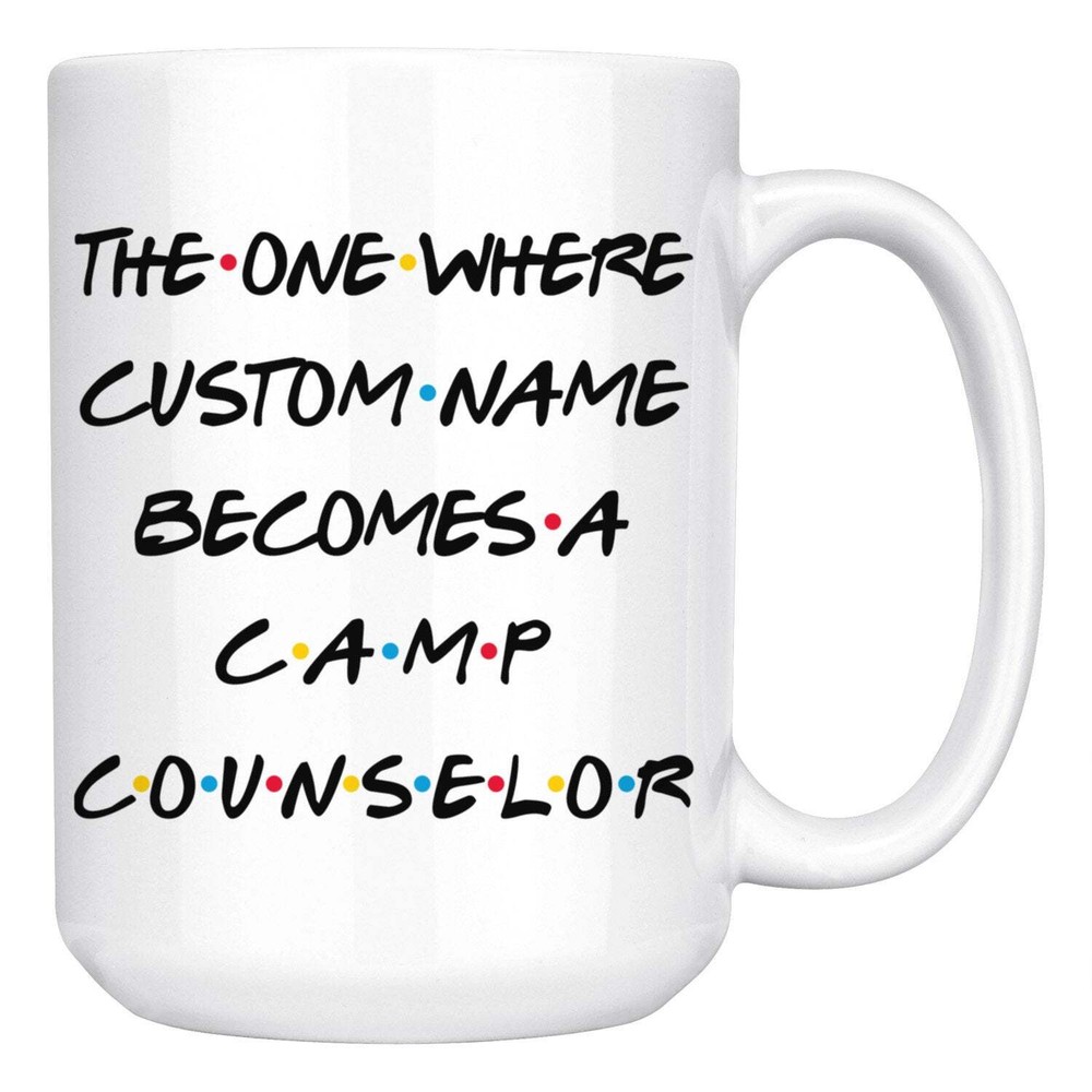 Personalized Camp Counselor Coffee Mug Camp Counselor Promotion Present Best