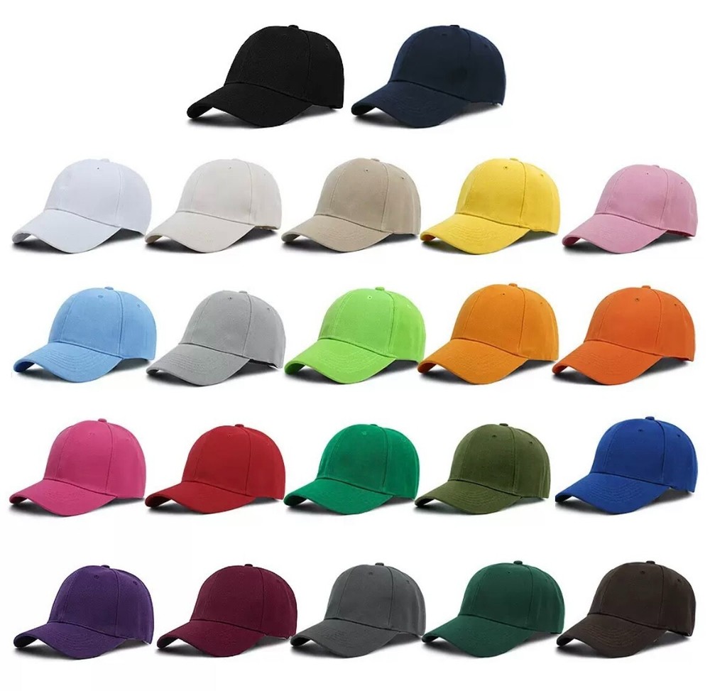 Classic Adjustable Baseball Snapback Hat Men Women Plain Flat Hip Hop Cap Visor