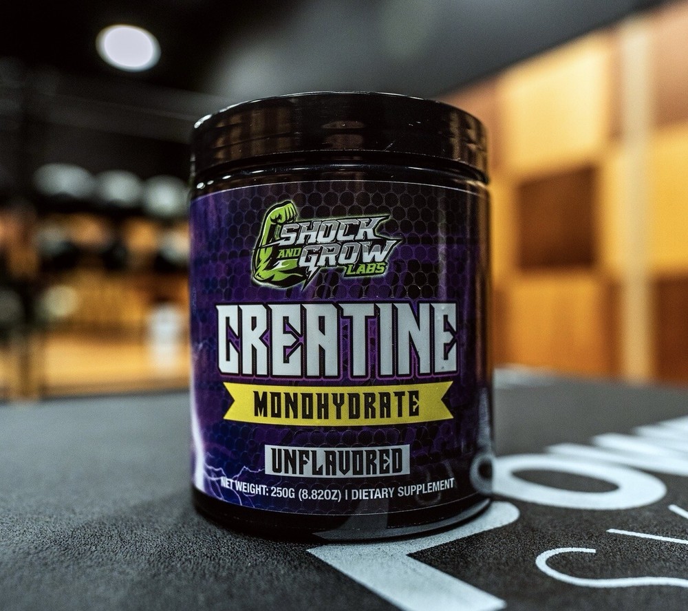 Creatine Monohydrate Powder – Premium Quality, Unflavored, 100% Pure