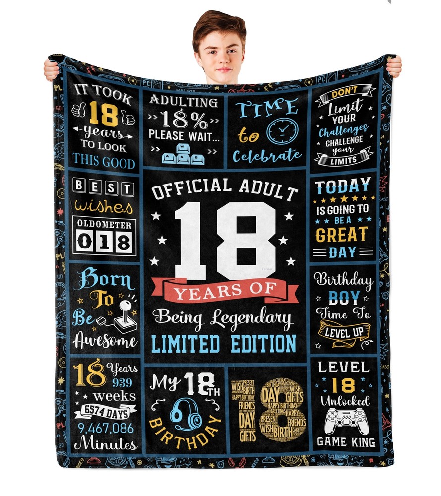 18th Birthday Gifts for Boys, Gifts for 18 Year Old Boys, 18 Year Old Boy Bir...