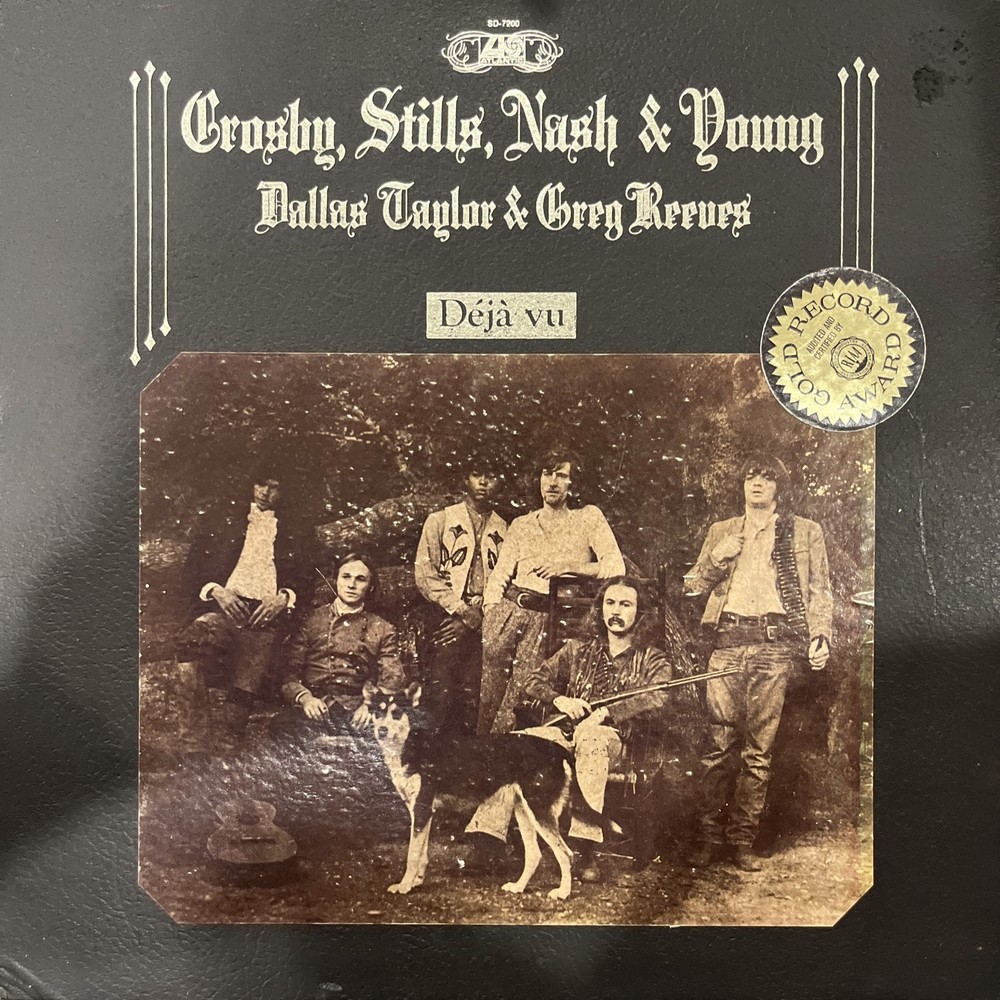Crosby, Stills, Nash & Young - Deja Vu Vinyl Record 2nd Press