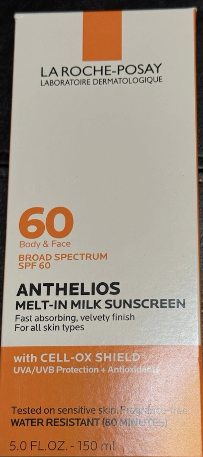 La Roche Posay Anthelios Melt-in Milk Sunscreen SPF 60 (5fl.oz/150ml) NEW