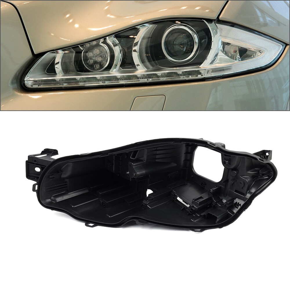 Headlight Bottom Base Case Housing Left Side For Jaguar XJ 2010-2015