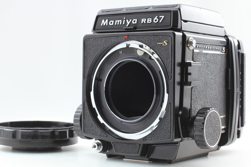 Read[Exc++5] Mamiya RB67 Pro S Medium Format Body 120 Film Back From JAPAN