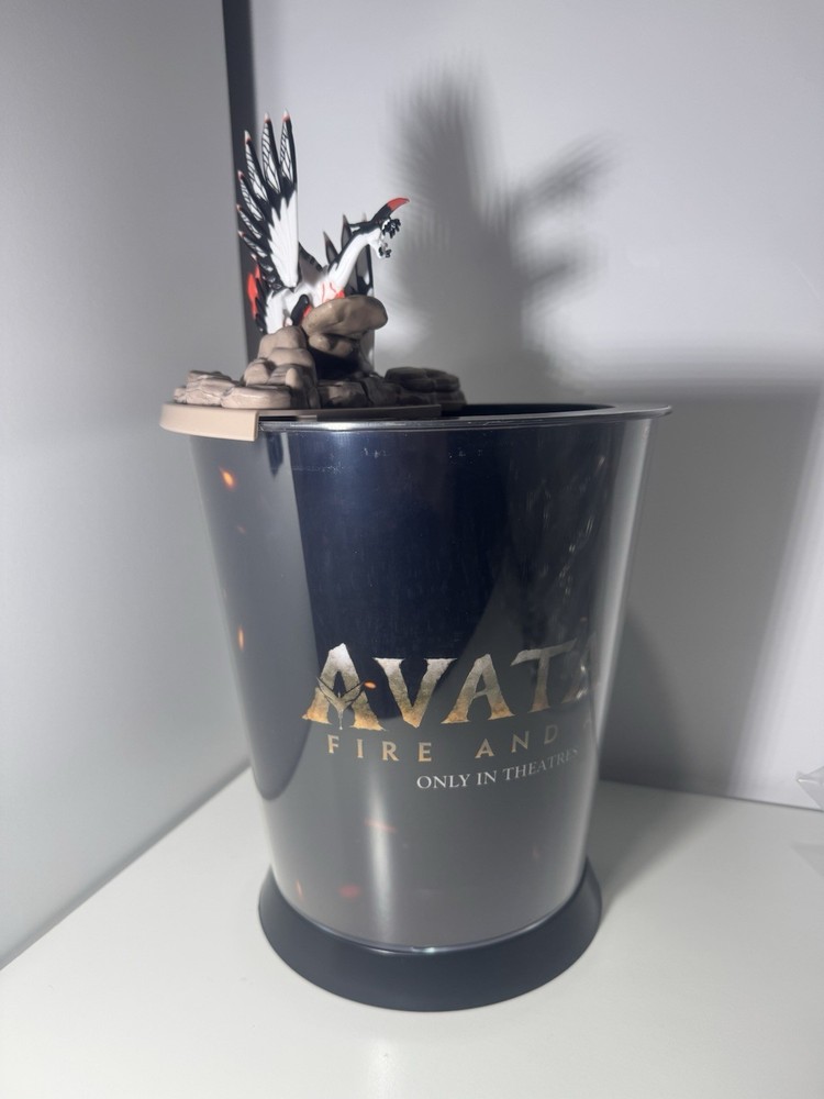 Avatar Fire And Ash  Double wall Led Popcorn Bucket Brand New Ships Now