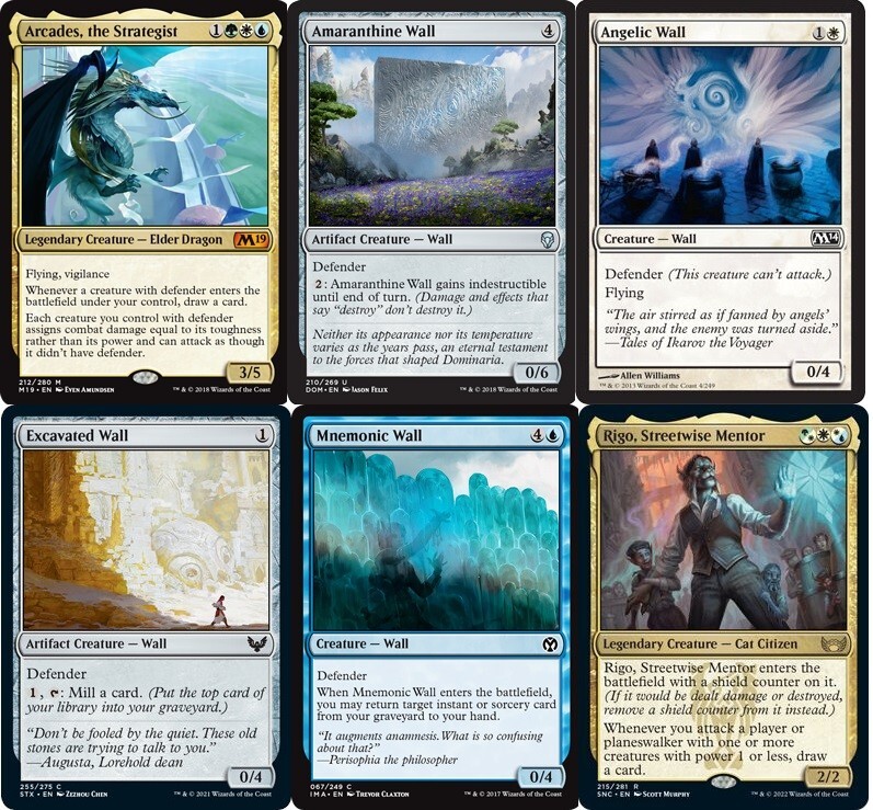 EDH Wall Deck - Arcades Commander MTG Magic the Gathering Deck - Rigo - NM