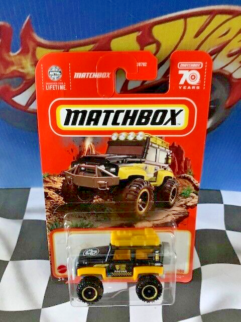 Matchbox 2023 MBX Off-Road 065 Dune Dog Yellow Die-Cast Toy Car  