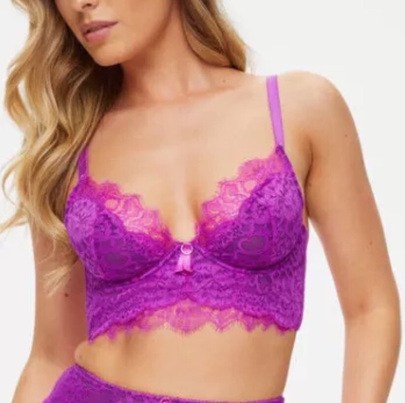 Ann Summers The Beloved Non Pad Plunge Bra - ,Size 32A -RRP£26 .New Tags