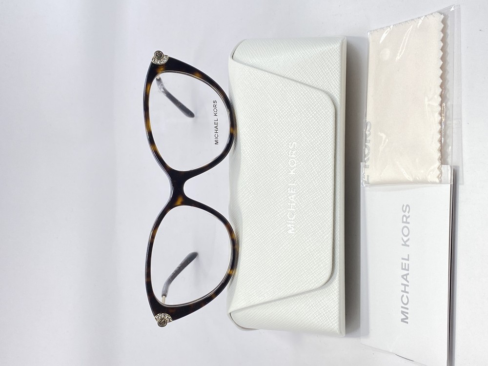 Michael Kors Savoie Tortoise Eyeglasses Glasses Frames 53-16-140 MK4098BU New