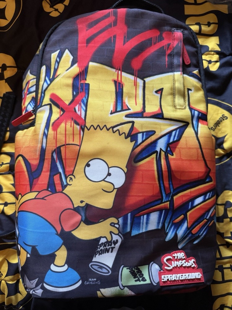 El Barto The Simpsons Sprayground Backpack for Fans