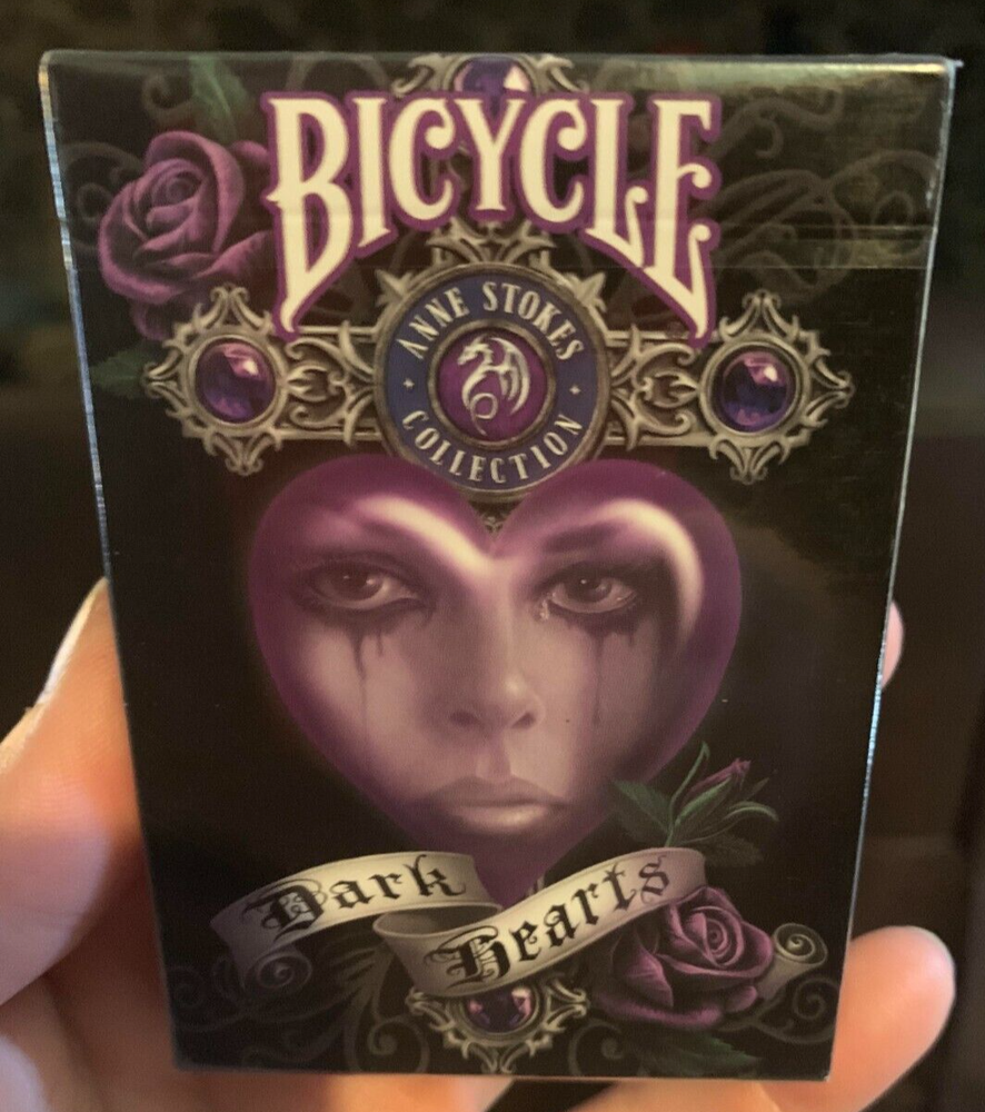BICYCLE DARK HEARTS by Anne Stokes Playing Card Deck