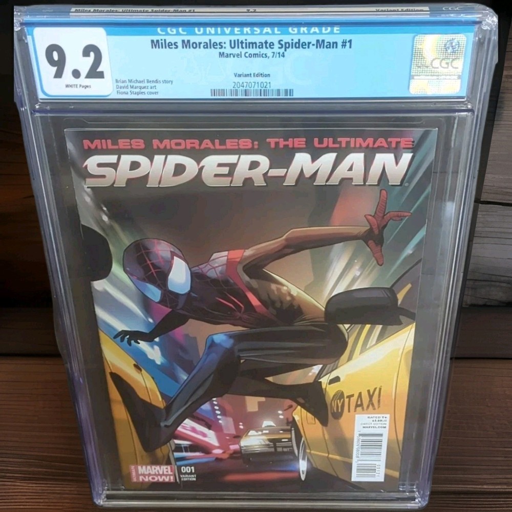 Miles Morales: Ultimate Spider-Man #1 (2014) Fiona Staples variant 1:50