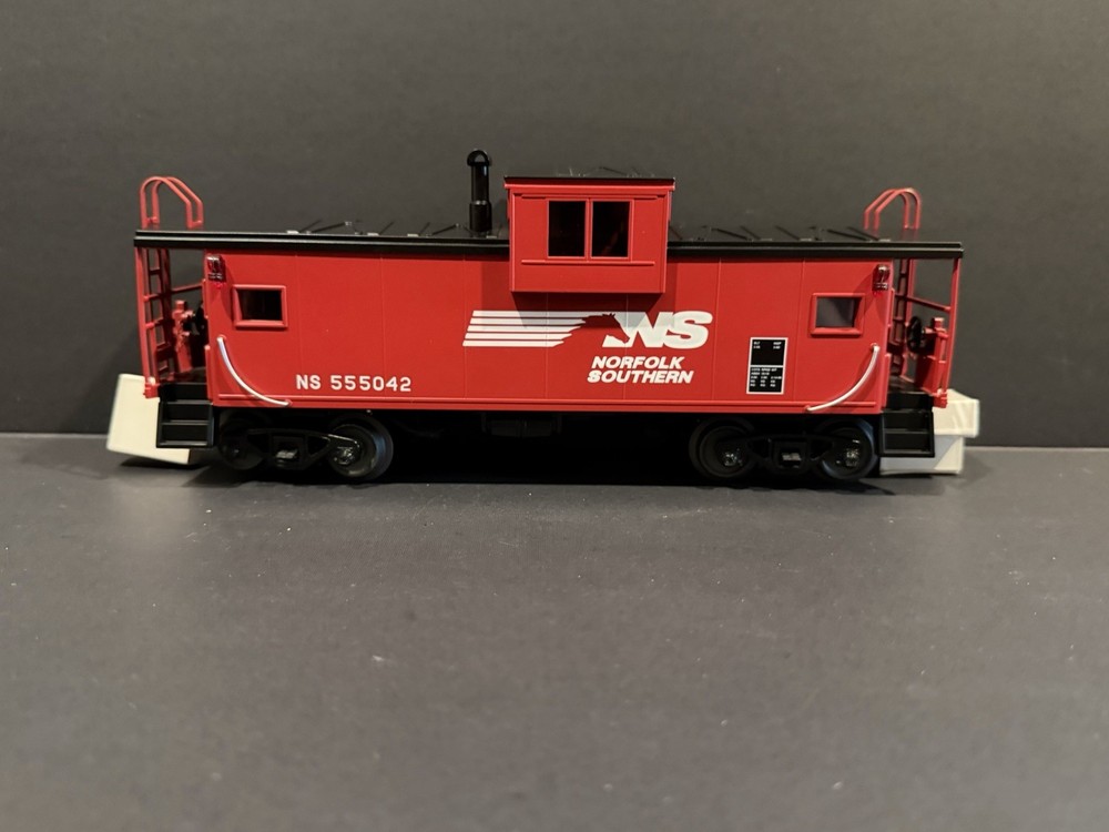 MTH O Scale Railking Norfolk Southern Extended Vision Caboose #555042 3-Rail