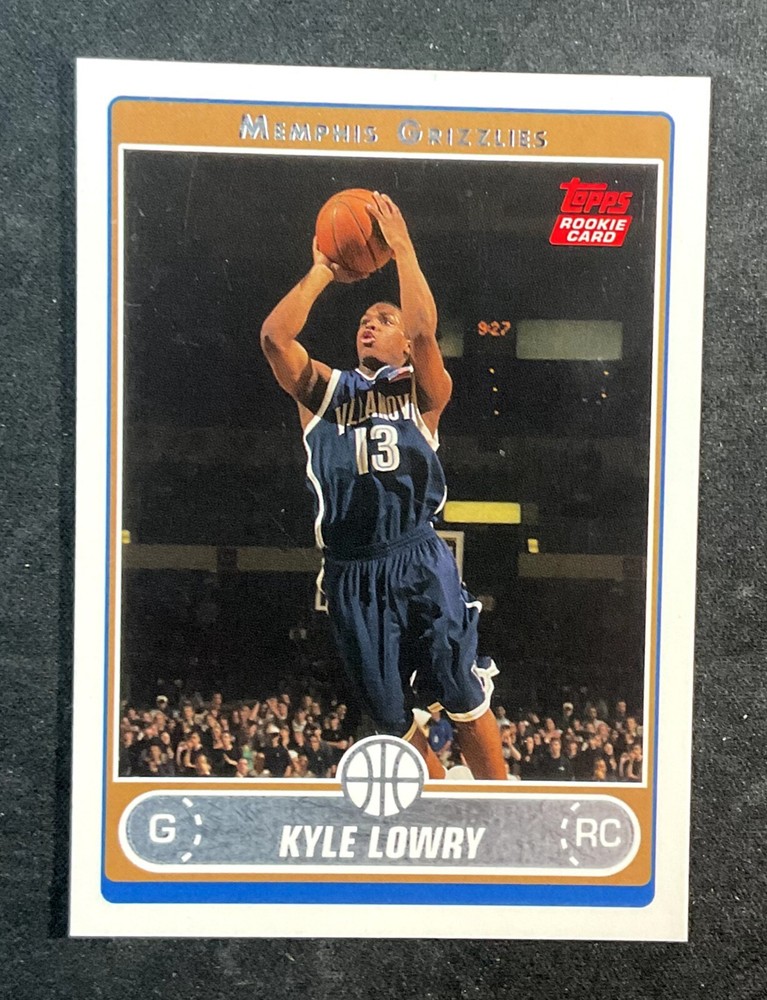 2006 Topps Rookie Card RC #226 Kyle Lowry Toronto Raptors