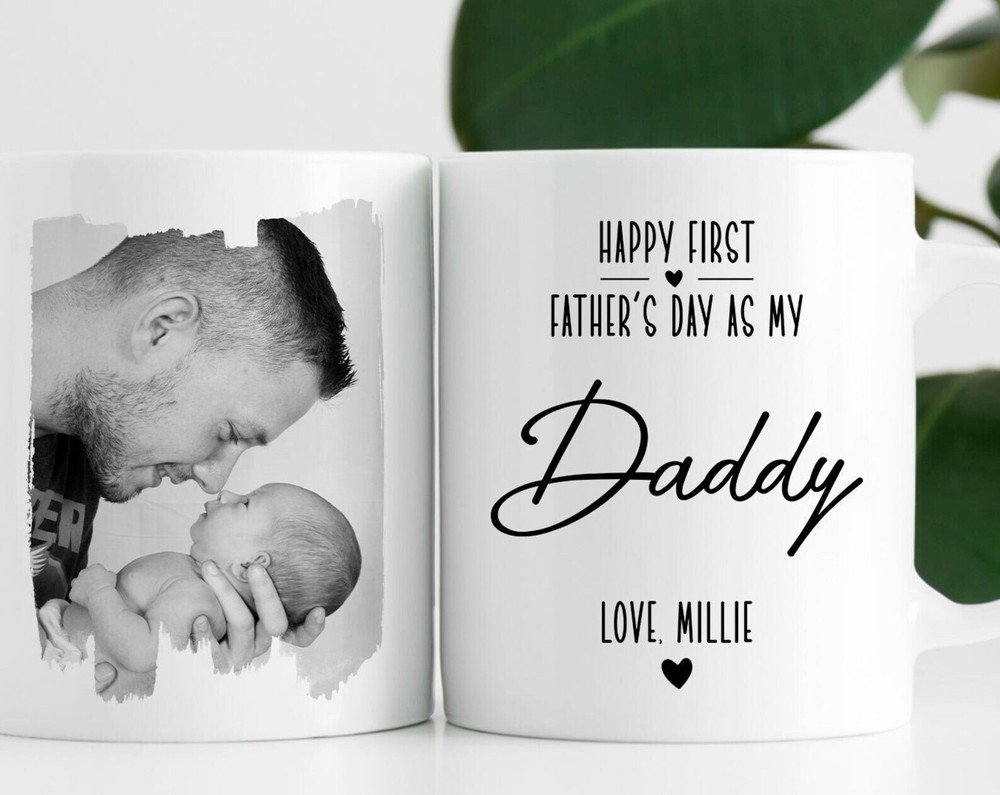Personalised First Father's Day Photo Mug for My Daddy