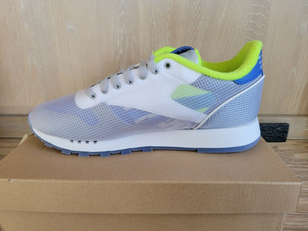 Size 8 Reebok CL LEATHER ATI Men’s White Neolim Crucob EH1036 NIB NEW