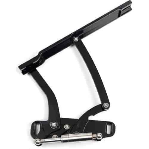 Eddie Motorsports MS149-44BK Billet Hood Hinges 1969-1970 Chevy Impala Gloss Bla