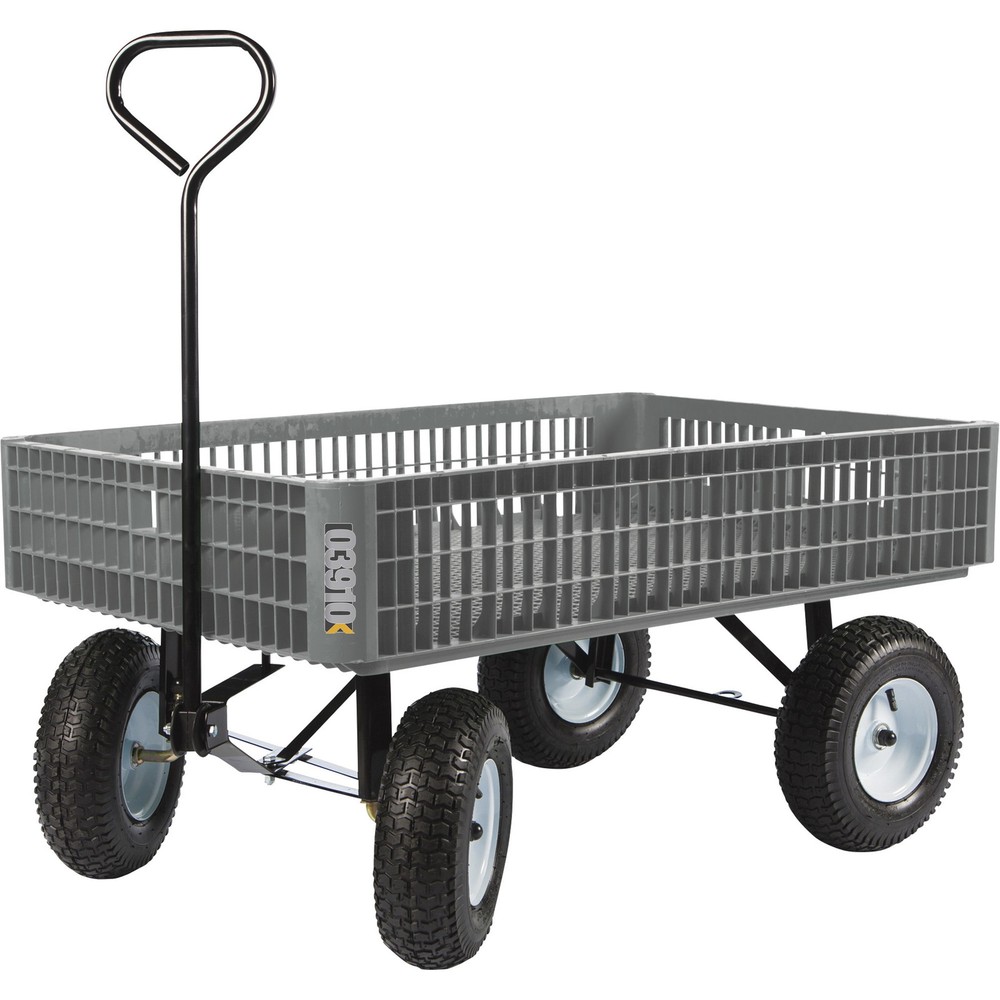 Farm-Tuff Crate Garden Wagon, 800-Lb. Capacity, 46in.L x 30in.W, Model# 03910